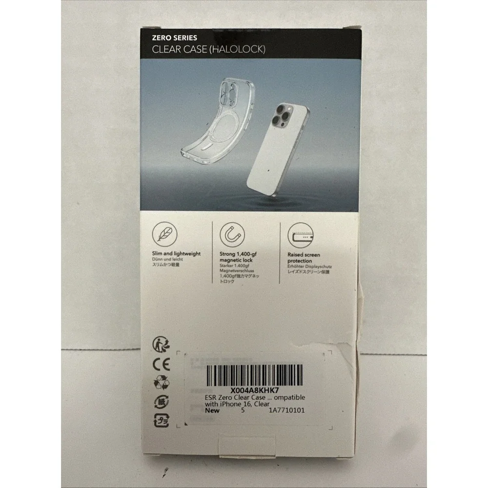 ESR Clear Case for iPhone 16 Zero Series MagSafe Military Grade Protection